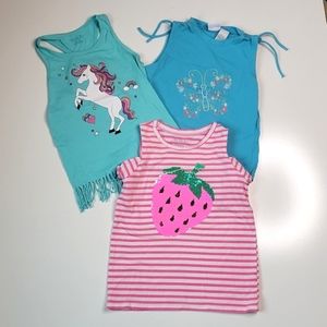 Girls tank tops size 7